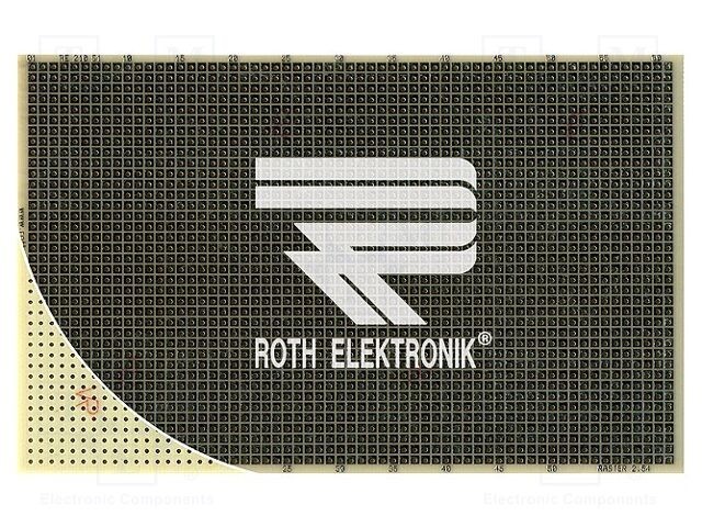Placă universală prototip singură față 100x160mm ROTH ELEKTRONIK GMBH