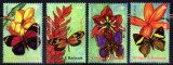 ANTIGUA&amp;BARBUDA 2007, Fauna Fluturi, Flora, serie neuzata, MNH