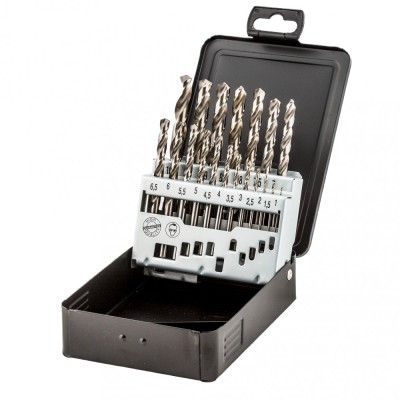 Set 19 buc, Burghie fischer pentru metal, din otel HSS foto