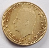 Spania, 1 Pesetas 1975, Juan Carlos I, Europa