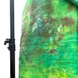 Fundal studio panza 3x6m tie dye verde, Generic