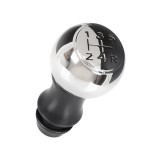 Nuca schimbator de viteze, MODECAR, Pentru Peugeot 807 2002/2014, Argintiu/Negru