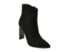 Botine elegante FLAVIA PASSINI negre, AC6391, din piele intoarsa