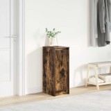 VidaXL Dulap Pantofi stejar afumat 29,5x34x76 cm Lemn prelucrat