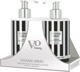 Vivian Gray Luxury Lemon Green Tea - set cadou sapun lichid si lotiune de maini, 2 x 250 ml
