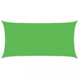 Cumpara ieftin Panza parasolar, verde deschis, 3x6 m, HDPE, 160 g/m&sup2;