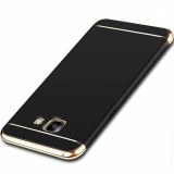 Husa Samsung Galaxy A5 2017 MyStyle Elegance Luxury 3in1 Black, Protectie Anti-soc, Subtire