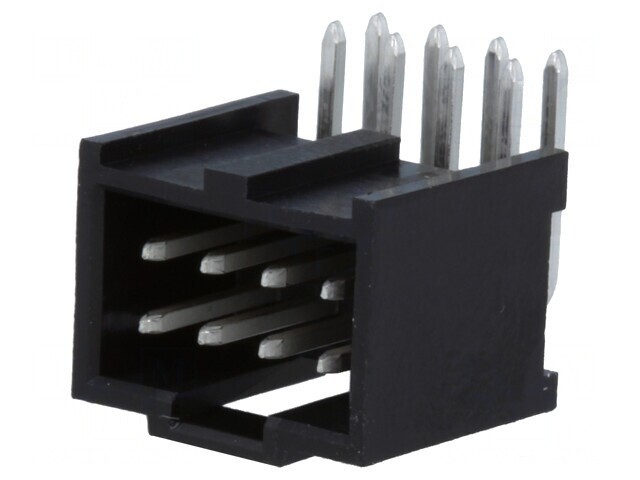 Soclu dreptunghiular tată 8 pini 2,54mm THT C-Grid III