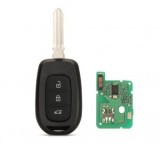 Cheie completa compatibila Renault, 3 butoane, 434 MHz, PCF7961M Hitag AES, lamela HU179, Aftermarket