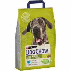 DOG CHOW Adult, Talie Mare, Curcan, 2.5 kg