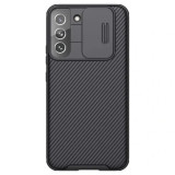 Husa Cover Nillkin CamShield Pro Hard pentru Samsung Galaxy S22 Plus Negru