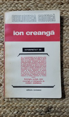 ION CREANGA INTERPRETAT DE ... foto