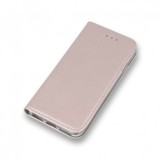 HUSA FLIP CARTE / STAND HUAWEI P30 LITE, INCHIDERE MAGNETICA ROSE GOLD