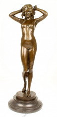 Statueta bronz foto