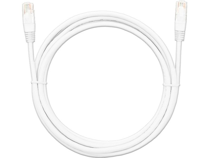 Conector patchcord Utp, 10 m, Alb