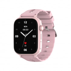 Ceas Smartwatch Pentru Copii Wonlex CT20 cu Functie telefon, Localizare GPS, Pedometru, Camera, Apel video, Jocuri, Roz foto