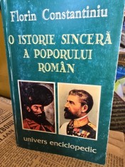 O ISTORIE SINCERA A POPORULUI ROMAN-FLORIN CONSTANTINIU