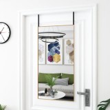 Oglinda Ușă Aurie 50x100cm vidaXL - Oglindă Decorativă Sticlă Aluminiu, Montare Ușoară, Design Minimalist
