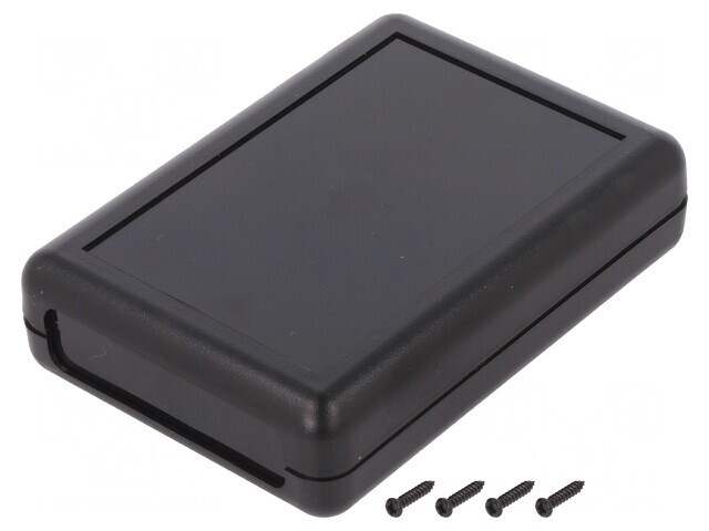 Carcasă Universală ABS Neagră 75x105x26 mm