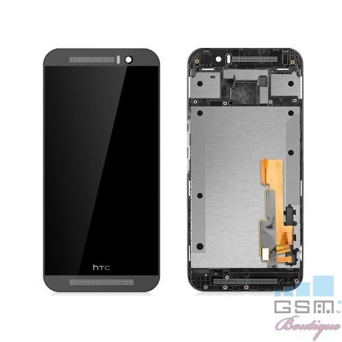 Display Cu Touchscreen Si Rama HTC One M9 Gri Display Cu Touchscreen Si Rama HTC One M9 Gri