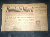 ZIAR ROMANIA LIBERA 18 SEPTEMBRIE 1946
