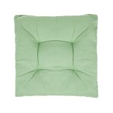 Perna pentru scaun, 40x40 cm, Verde, Bumbac/Poliester, ATU-087306, Oem