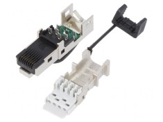 Mufă RJ45 Cat 6a Ecranată Aurită 8P8C