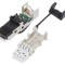 Mufă RJ45 Cat 6a Ecranată Aurită 8P8C
