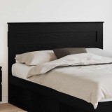 vidaXL Tăblie cap Stejar Negru 140 cm Lemn compozit 888110