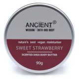 Cumpara ieftin Unt De Corp Shea Parfumat 90g - Capsuni Dulci