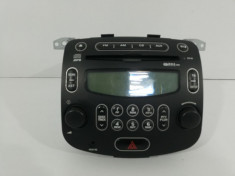 Radio CD Hyundai I10 An 2008 2009 2010 2011 2012 2013 cod 96100-0X2304X foto