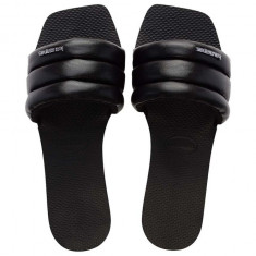 Havaianas papuci YOU MILAN femei, culoarea negru, 4148312.0090