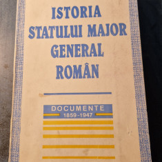 Istoria statului major general roman documente 1859 1947