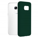 Husa Techsuit Soft Edge Silicon Samsung Galaxy S7 Edge - Dark Green