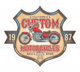 Abtibild Custom Motorcycles TAG 034 291022-11, General