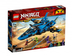Set de constructie LEGO Ninjago Avionul de lupta al lui Jay foto