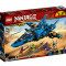 Set de constructie LEGO Ninjago Avionul de lupta al lui Jay