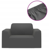 Cumpara ieftin Husa elastica pentru canapea poliester jersey antracit