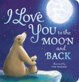 Carte Copii Board Book "I Love You to the Moon and Back" Engleza Recomandata 0-3 Ani