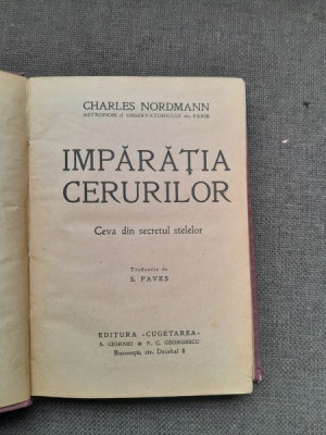 Imparatia Cerurilor, ceva din secretul stelelor - Charles Nordmann foto