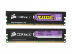 OFERTA! Memorie Corsair XMS2 4GB (2x2GB) DDR2 800MHz CM2X2048-6400C5 foto