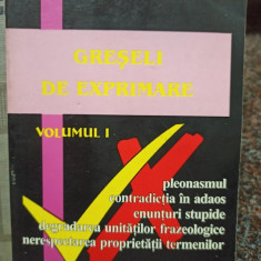 Dorin N. Uritescu - Greseli de exprimare, vol. I (editia 1999)
