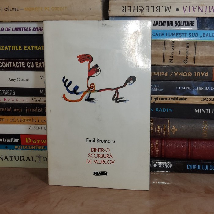 EMIL BRUMARU - DINTR-O SCORBURA DE MORCOV * ILUSTRATII RAZVAN LUSCOV , 1998 *