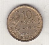 Bnk mnd Franta 10 franci 1950, Europa