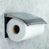 Suport rola prosoape de bucatarie, servetele, inox, 14x25,5x2 cm, Klausberg