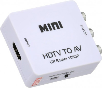 Convertor Video HD - AV Up Scaler 1080P foto