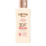 Hawaiian Tropic Glowing Protection Sunscreen Lotion loțiune pentru plaja SPF 30 75 ml