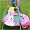 Trambulina pentru copii Unicorn cu maner, 70 cm, 12 luni+, Galt