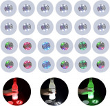 CYTOOL LED Coaster, 24 pachete de autocolante cu LED-uri pentru bară cu iluminar, Oem