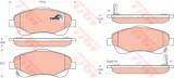 Set placute frana,frana disc TOYOTA COROLLA Verso (ZER, ZZE12, R1) (2004 - 2009) TRW GDB3336